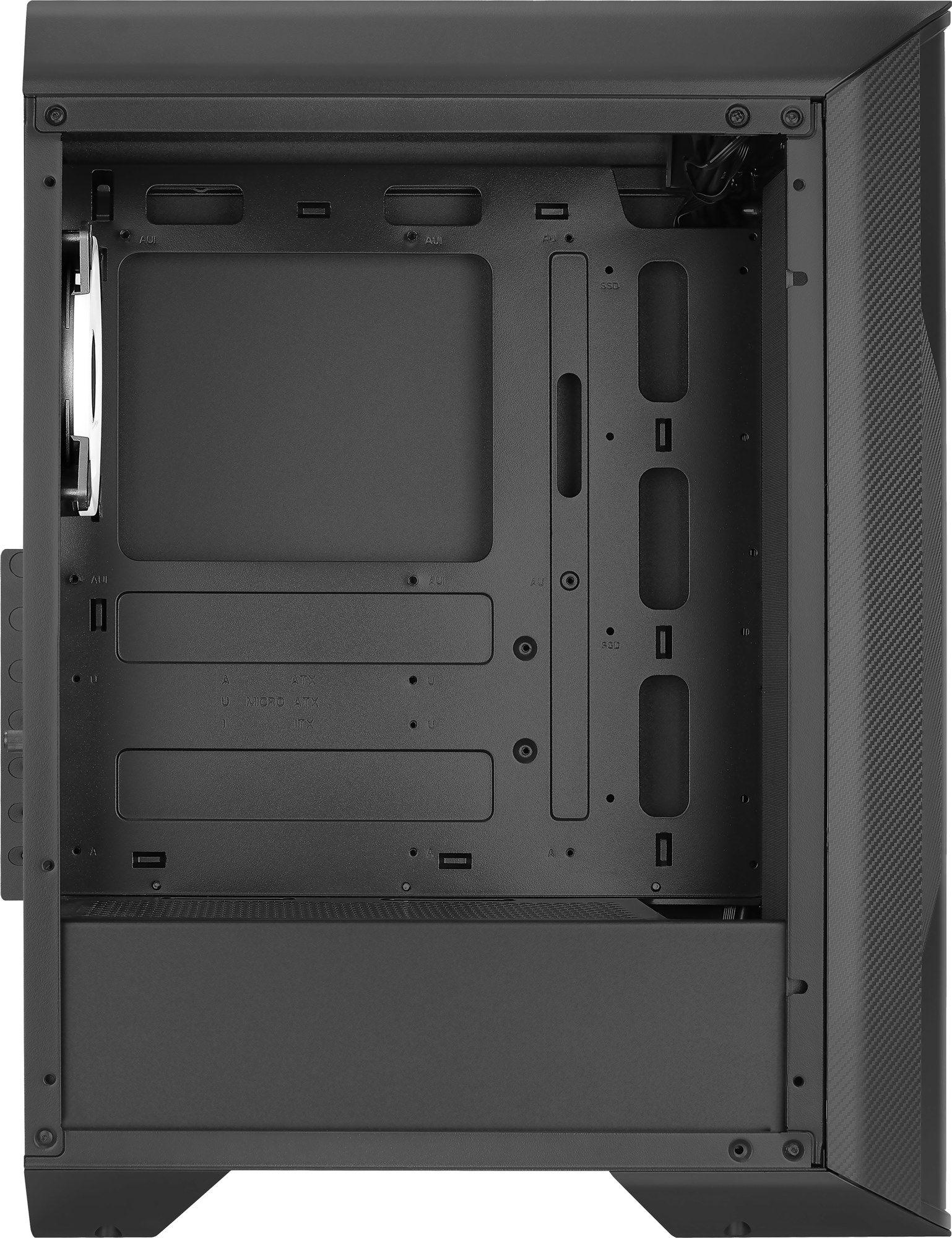 Caixa de Computador AEROCOOL Splinter Duo-G-BK-v1 (ATX, Micro ATX, Mini-ITX - Midi Tower - ABS, SPCC - Preto) — miniatura 9