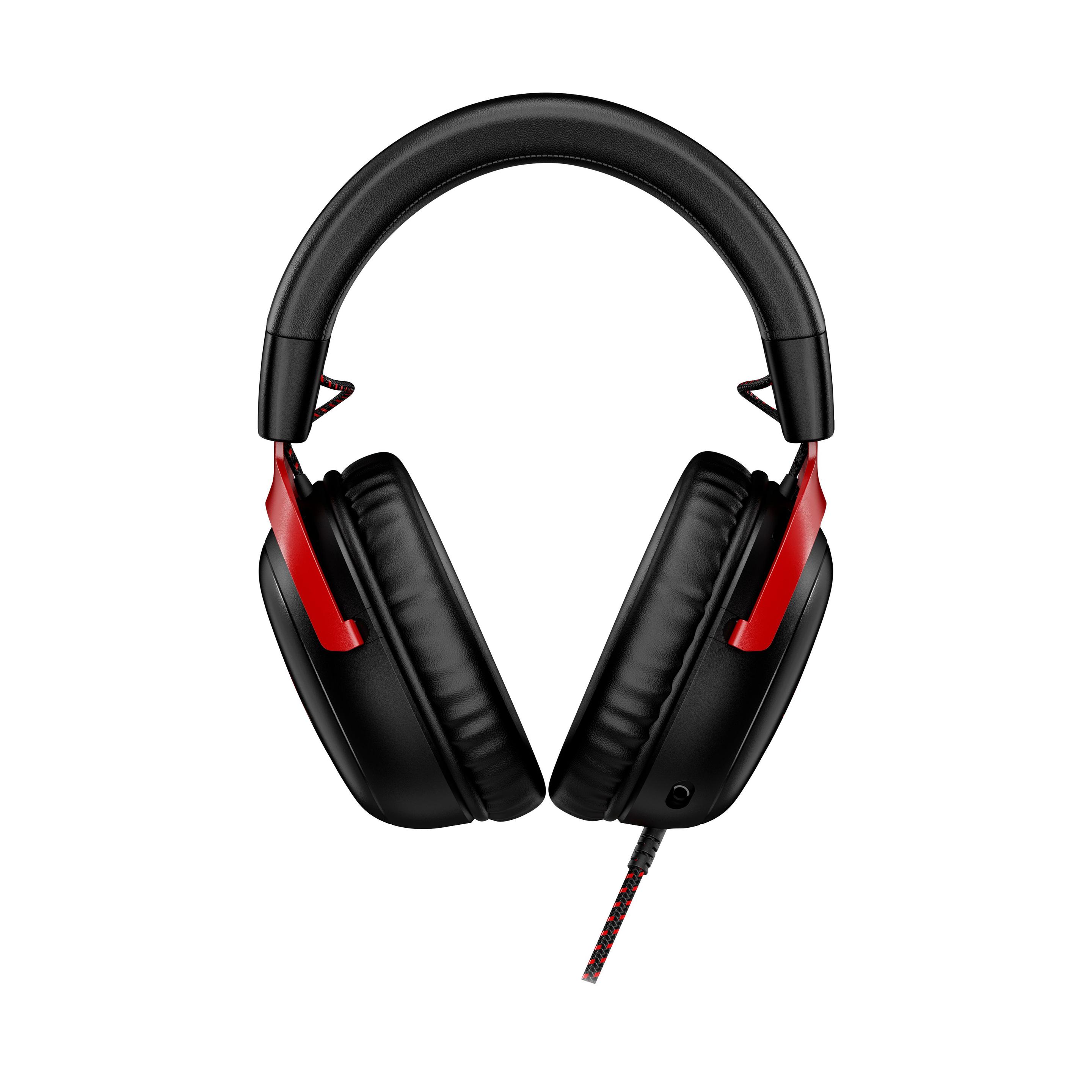 Headset Gaming HYPERX Cloud III (Binaural - Com fios - Circum-aural - Preto/Vermelho) — miniatura 2