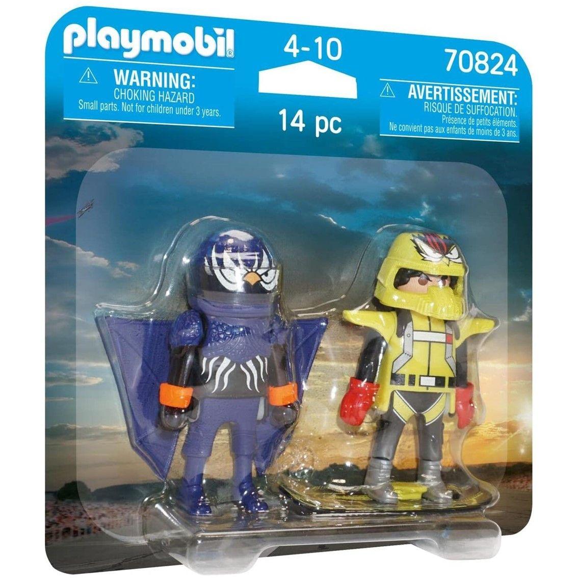 Conjunto de Figuras PLAYMOBIL 70824 Air Stunt Show (4 a 10 anos - Multicor)