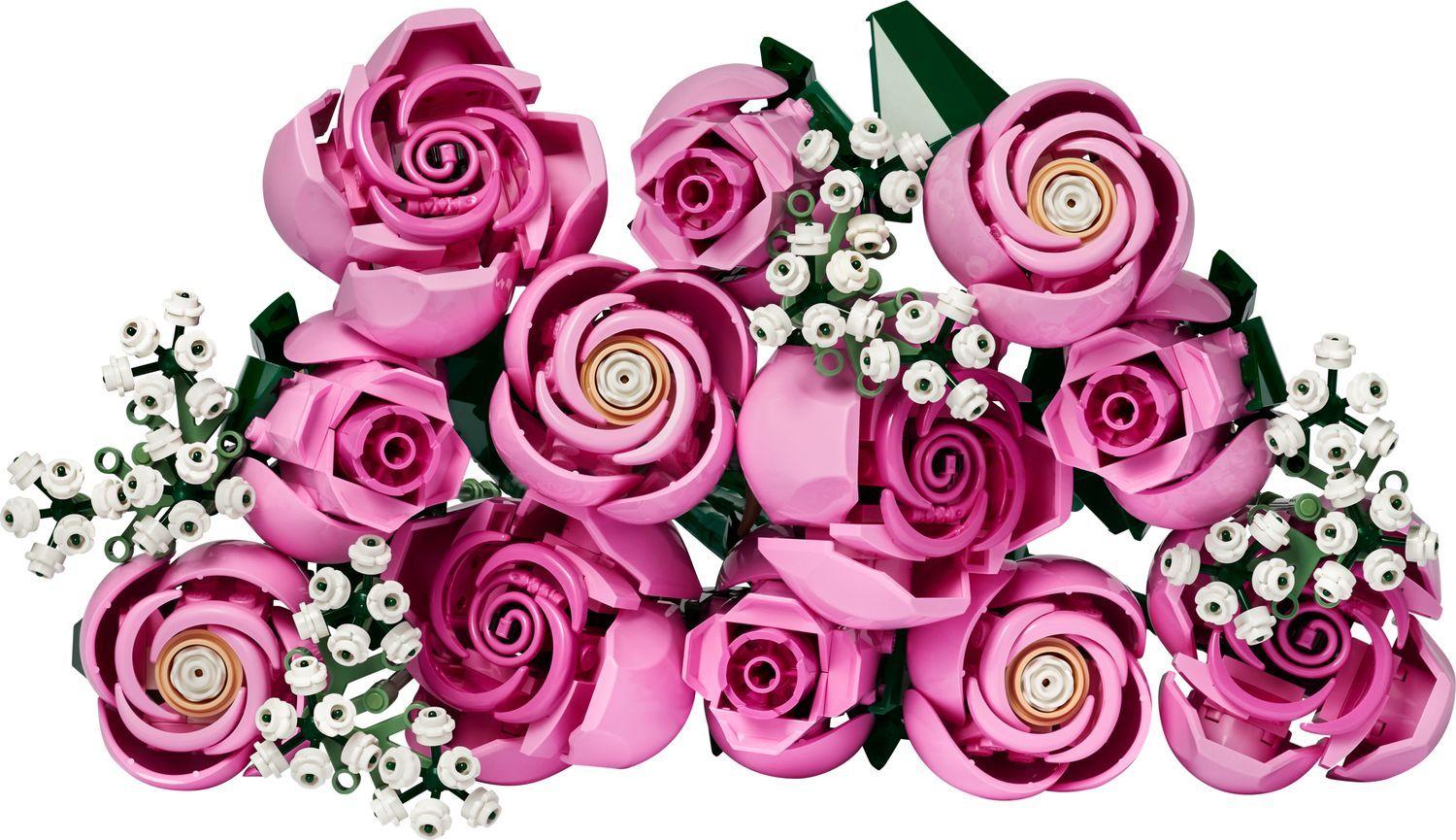 LEGO 10374 Botanicals Buquê de Rosas Cor-de-rosa (18+ anos - 789 peças)