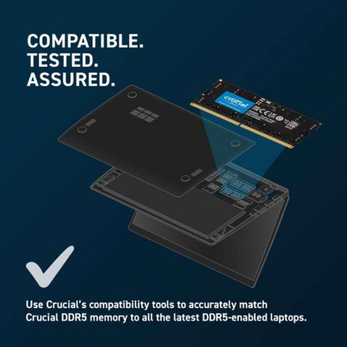 Memória RAM CRUCIAL CT32G48C40S5 (4800 MHz - 32 GB - SO-DIMM), miniatura 5