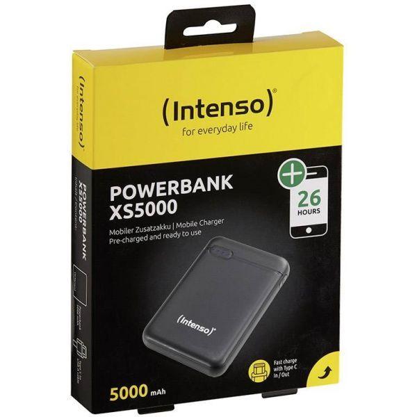 Powerbank INTENSO XS5000 (5000 mAh - Micro-USB + USB Type-C - Preto) — miniatura 2