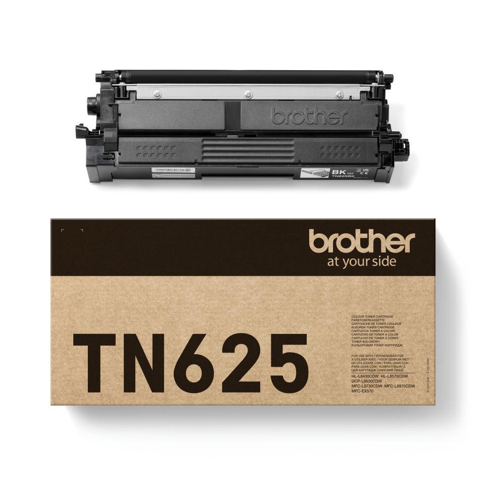 Toner BROTHER TN-625BK (3000 páginas - Preto)