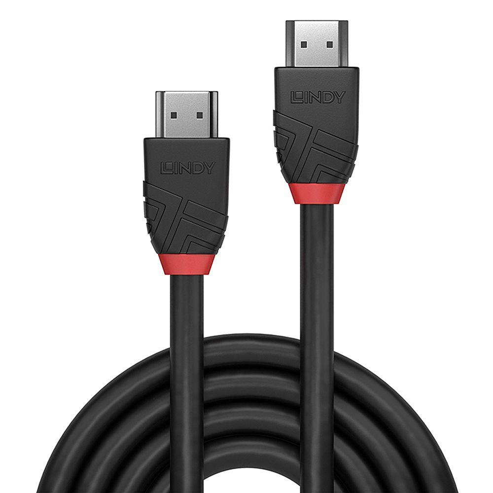 Cabo HDMI LINDY 36473 Black Line (3 m - HDMI Type A - Preto), miniatura 2