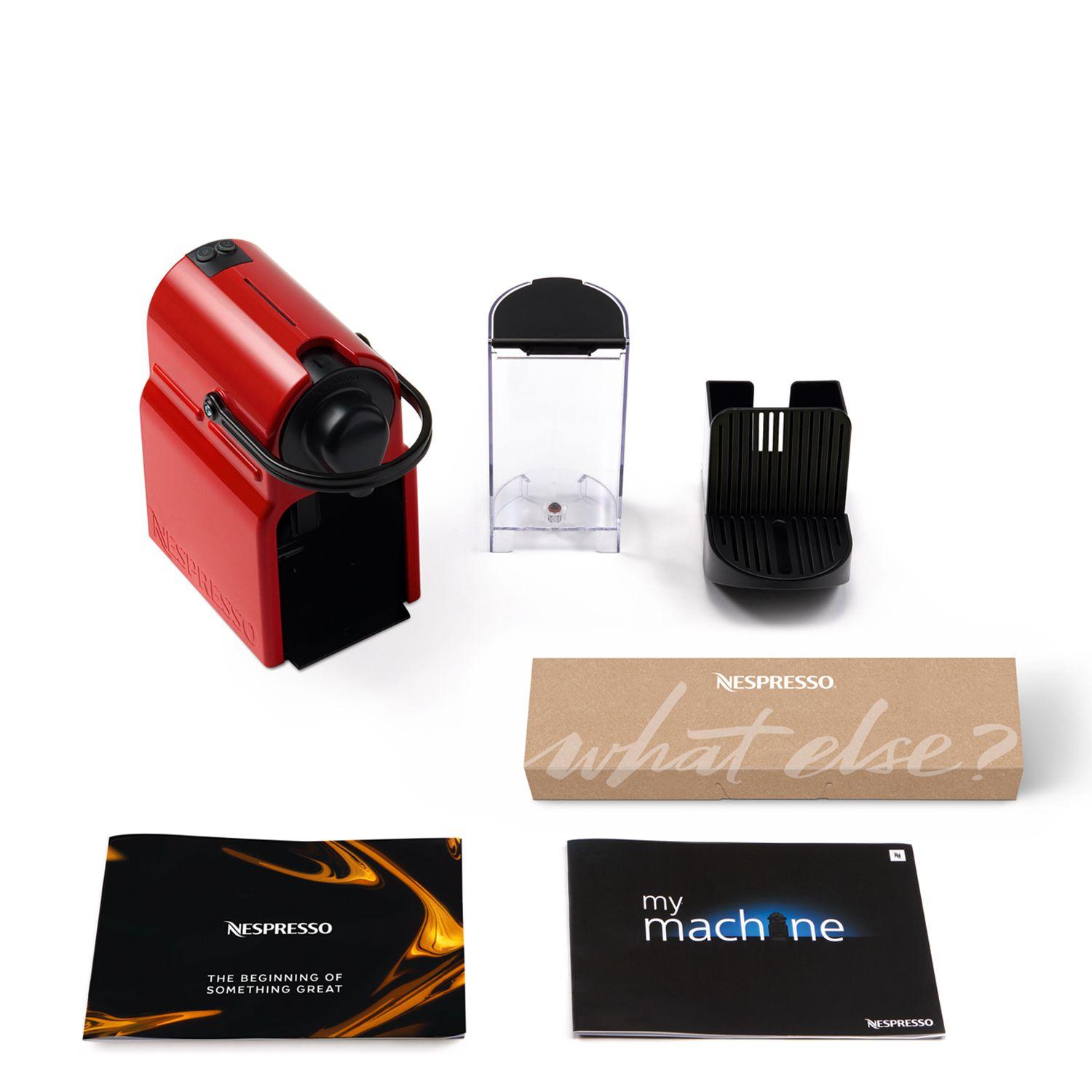 Máquina de Café de Cápsulas KRUPS Nespresso Inissia XN1005K (Cápsulas de café - 1260 W - 19 bar - Vermelho), miniatura 6