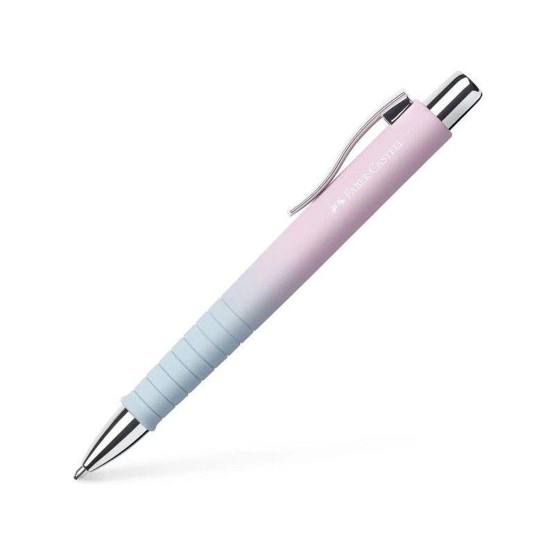 Esferográfica Retrátil FABER-CASTELL Poly Ball Flow Edition Blushing Sky (Rosa/Azul Degradé) — miniatura 2