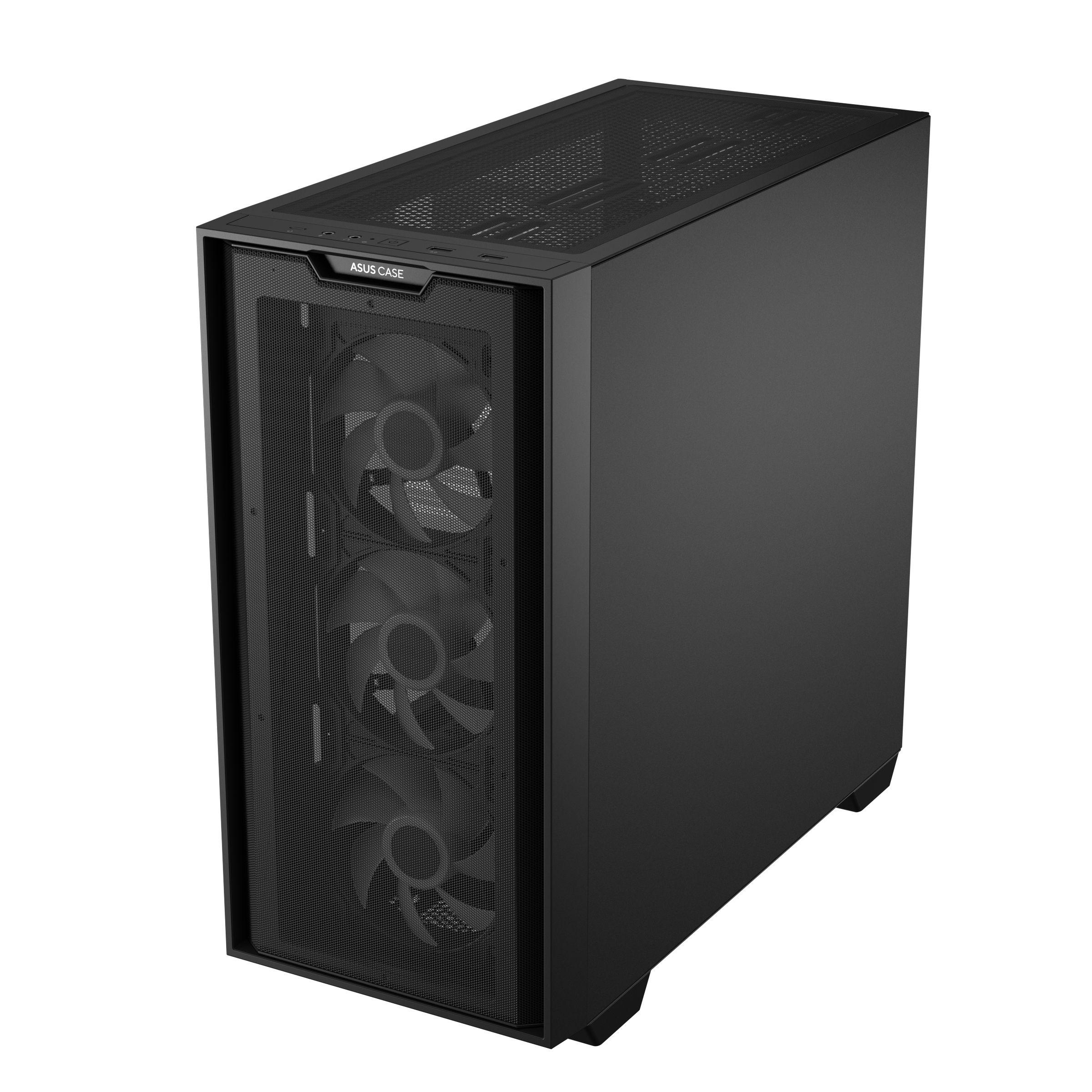 Caixa PC ASUS A21 PLUS (micro ATX, Mini-ITX - Micro Tower - Micro-ATX, Mini-ITX - Preto) — miniatura 7