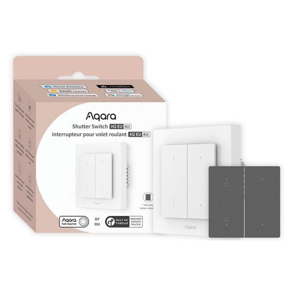Interruptor de Parede Inteligente AQARA H2 EU (Branco/Cinzento) — miniatura 2