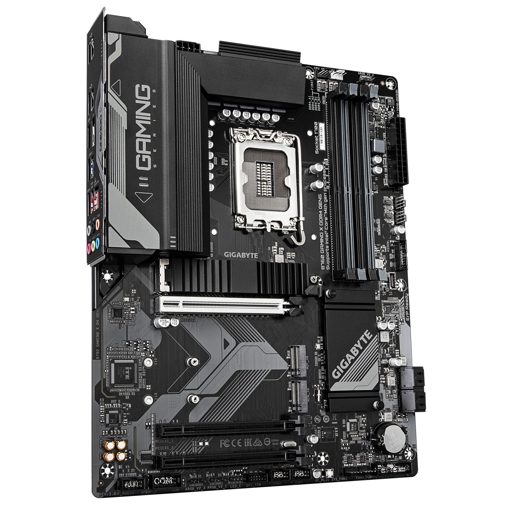 Motherboard GIGABYTE B760 GAMING X DDR4 GEN5 (LGA 1700 - ATX - Duplo canal - Castanho escuro), miniatura 3