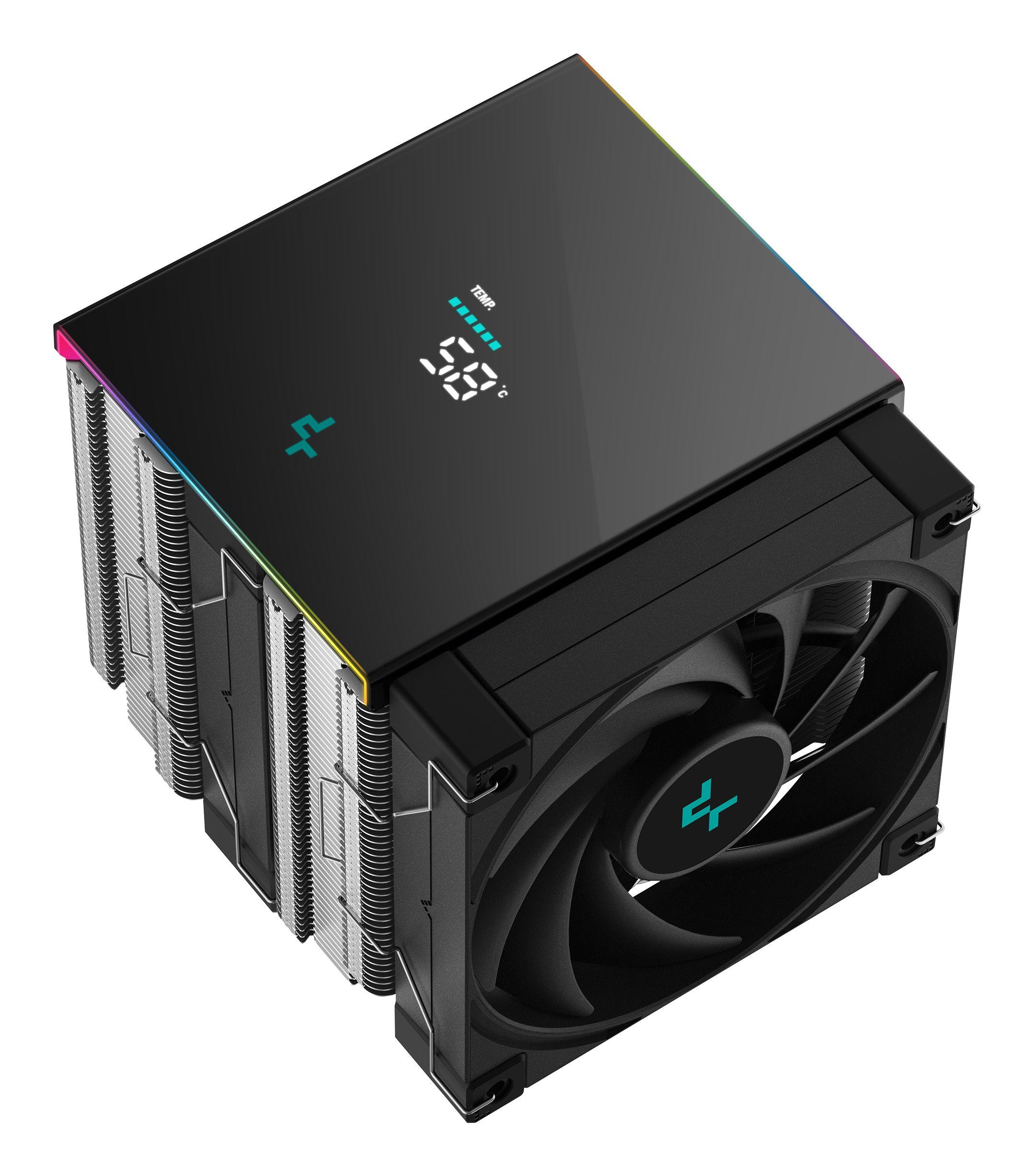 Cooler de CPU DEEPCOOL AK620 Digital SE (Alumínio - Preto e Branco) — miniatura 3