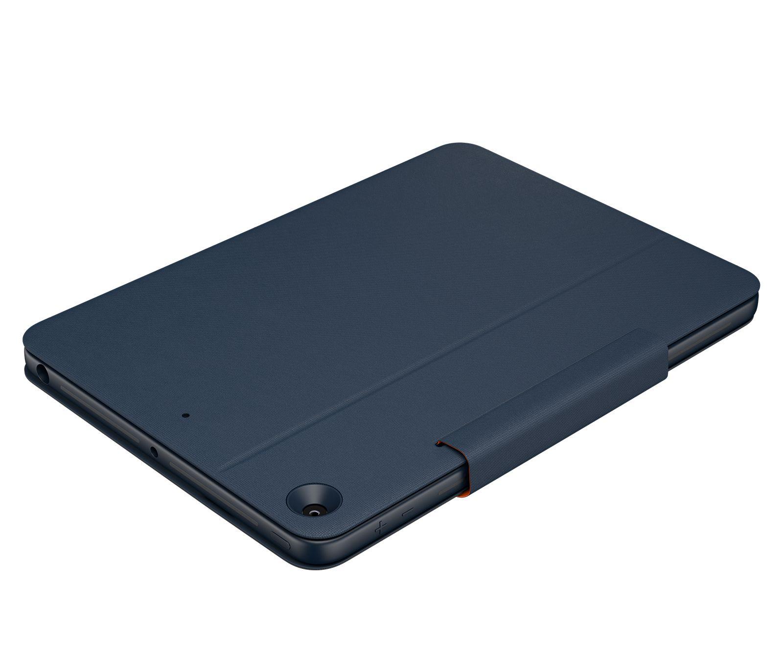 Teclado LOGITECH Rugged Combo 3 (Nórdico - Smart Connector - Acoplamento - Azul) — miniatura 5