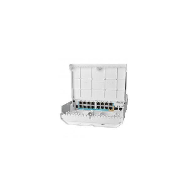 Switch de Rede MIKROTIK CRS318-1FI-15FR-2S-OUT (Fast Ethernet - 7,2 Gbit/s - Branco), miniatura 2