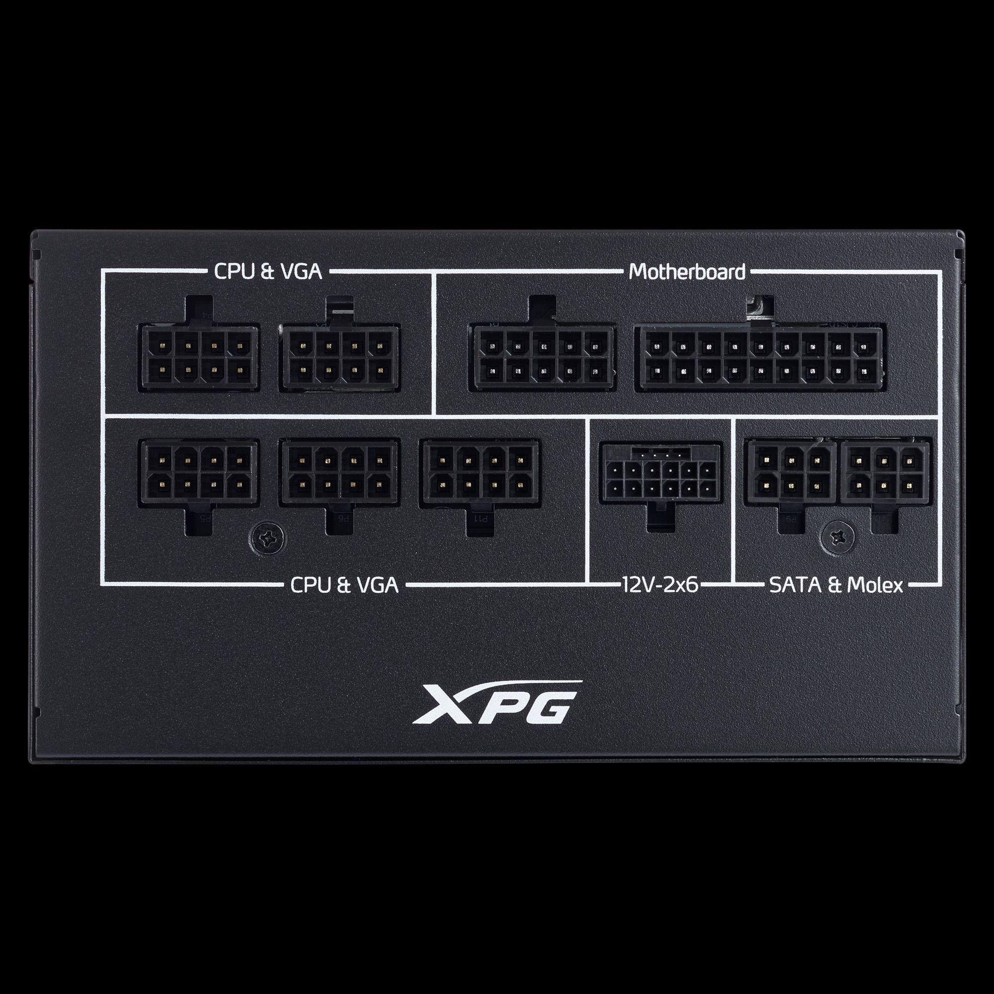 Fonte de Alimentação ADATA XPG CORE REACTOR II VE 850W (ATX - 850 W - 80 PLUS Gold - Preto) — miniatura 3