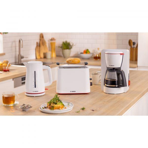 Torradeira BOSCH TAT3M121 (950 W - 4 fatias - Altura 20,7 cm - Branco), miniatura 3