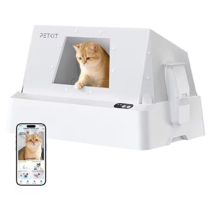 Caixa de Areia PETKIT Purobot Crystal Duo (Branco) — miniatura 2