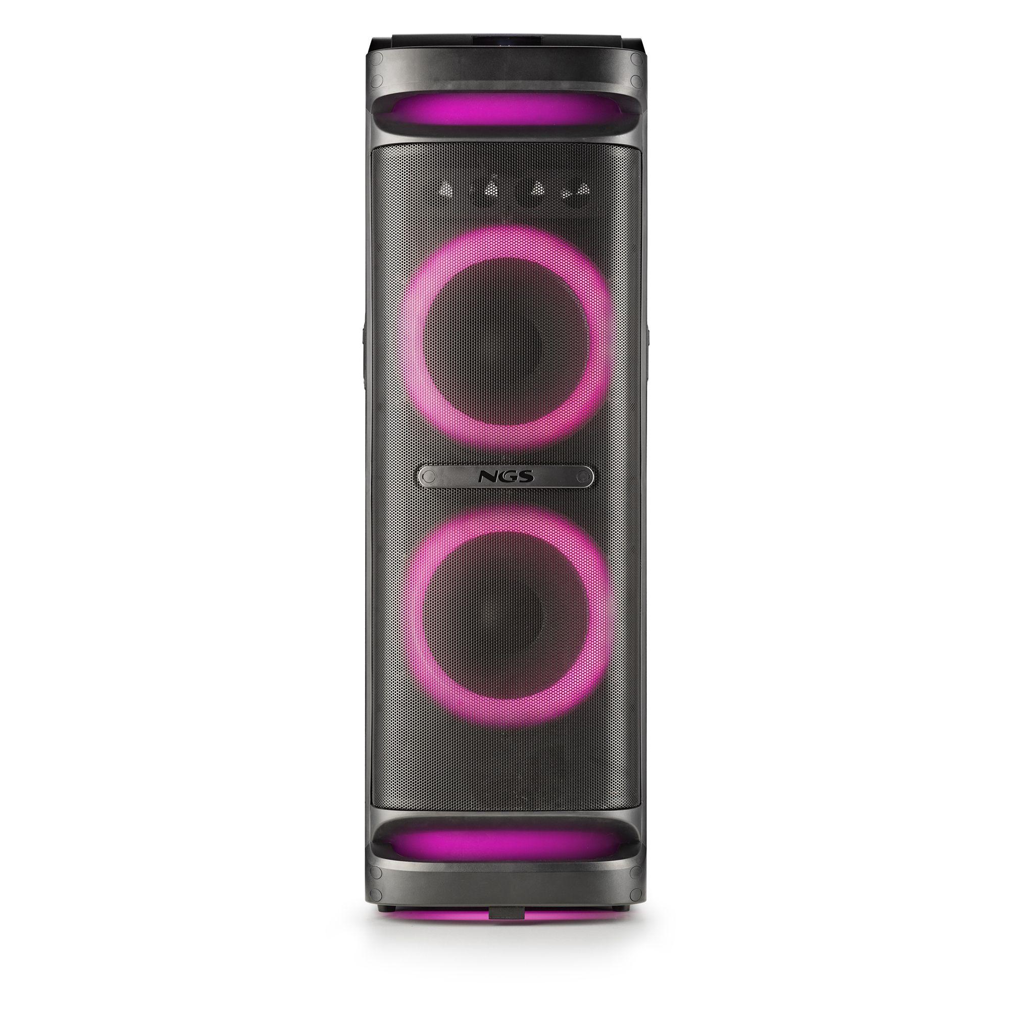 Coluna Portátil NGS WILD SPACE 3 (800 W - Sem fios - Preto), miniatura 2