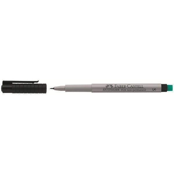 Marcador Não Permanente FABER-CASTELL Multimark S (Preto)