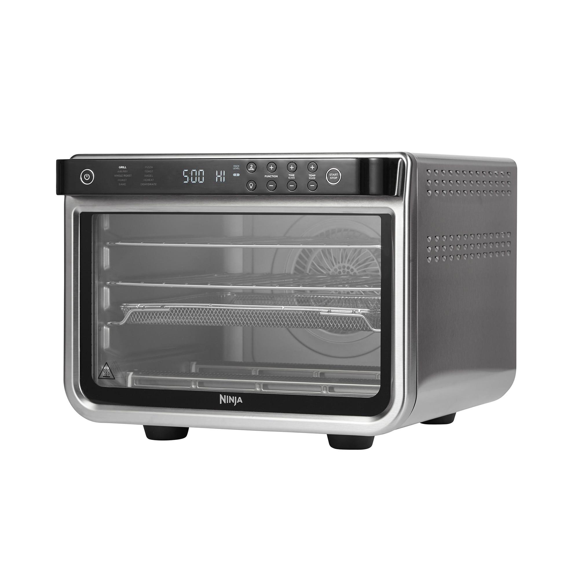 Mini-forno Independente NINJA DT200EU (2400 W - 29 L - Toque - Preto e Prateado)