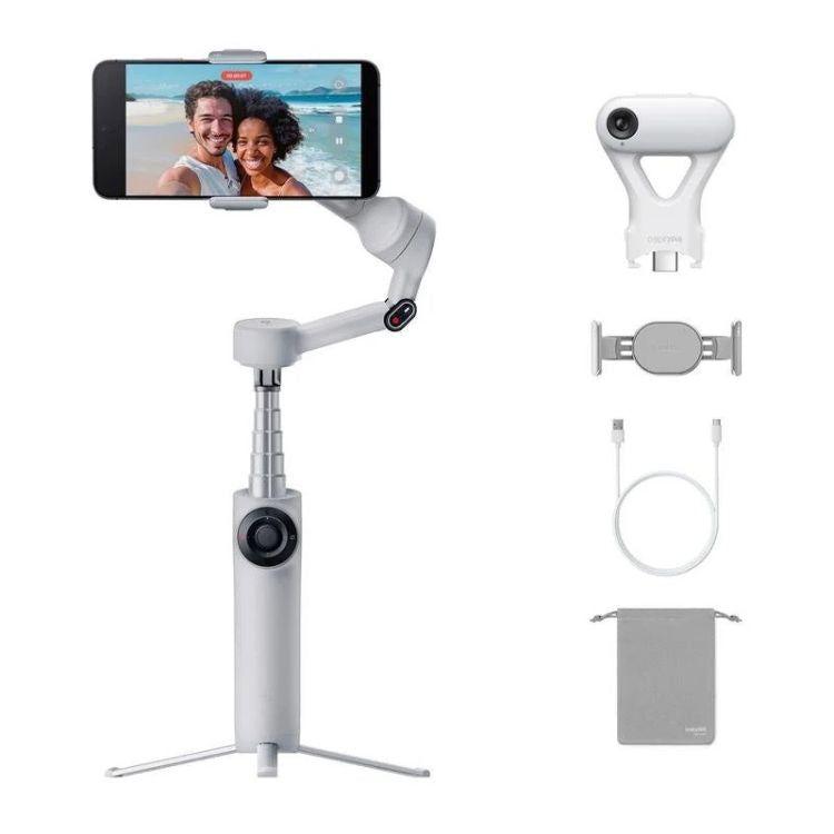 Estabilizador para Smartphone INSTA360 Flow 2 Plus Bundle AI Tracker (Cinzento) — miniatura 3