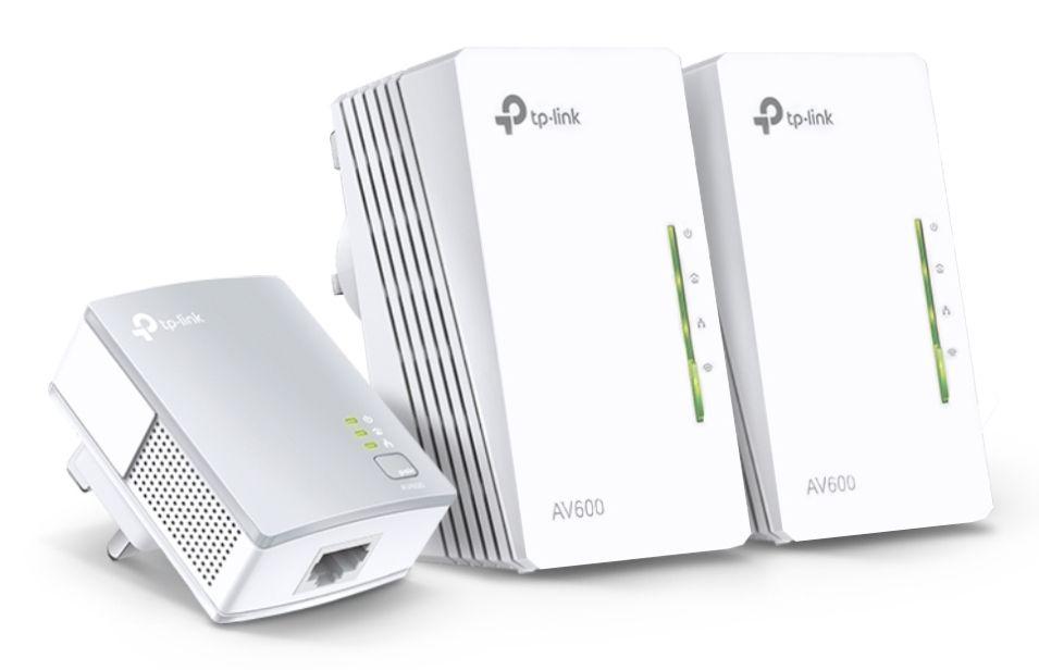 Kit de Adaptadores Powerline TP-LINK TL-WPA4220T KIT V4 (Wi-Fi 4 - 300 Mbit/s - 2,4 GHz - Branco)