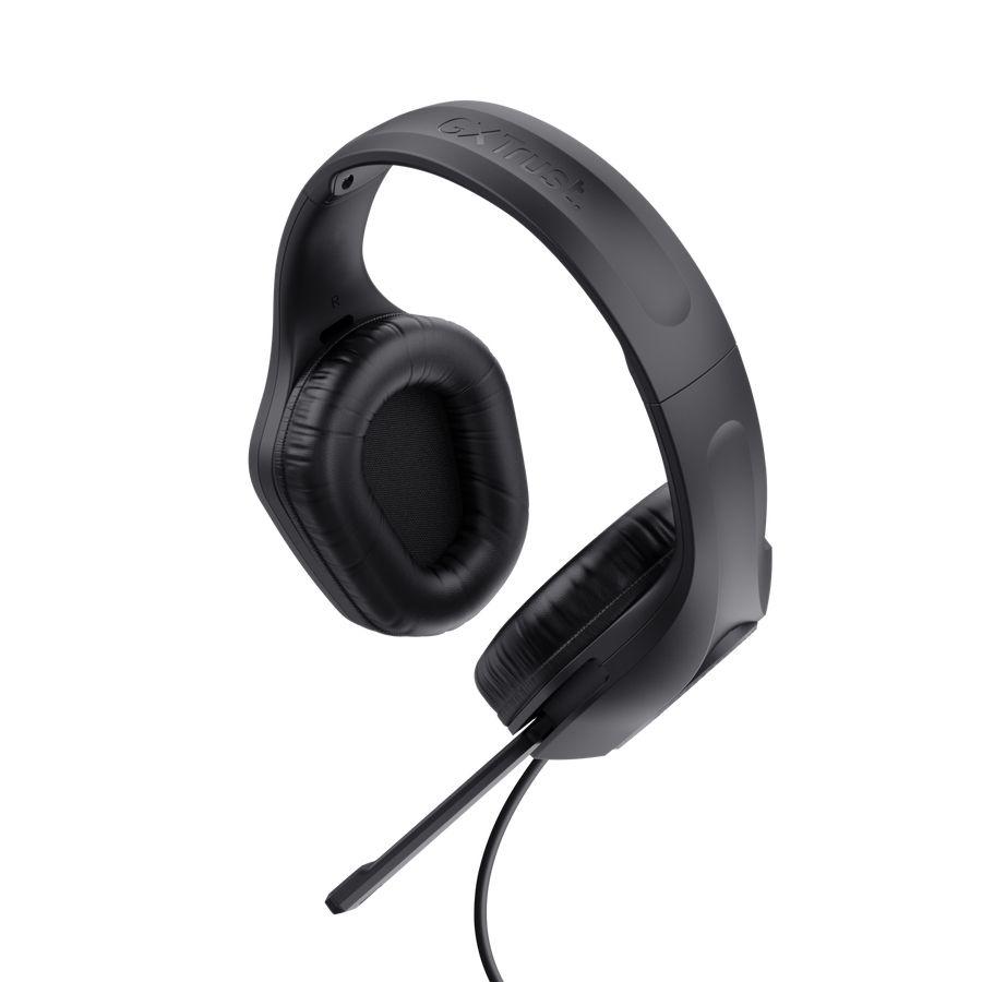 Headset Gaming TRUST GXT 417 Zirox (Binaural - Com fios - Circum-aural - Preto), miniatura 2