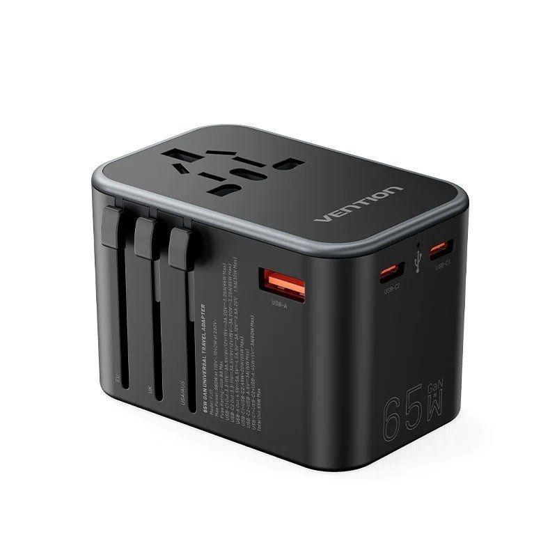 Carregador de Parede Universal VENTION FJDB0 (Universal - Preto)