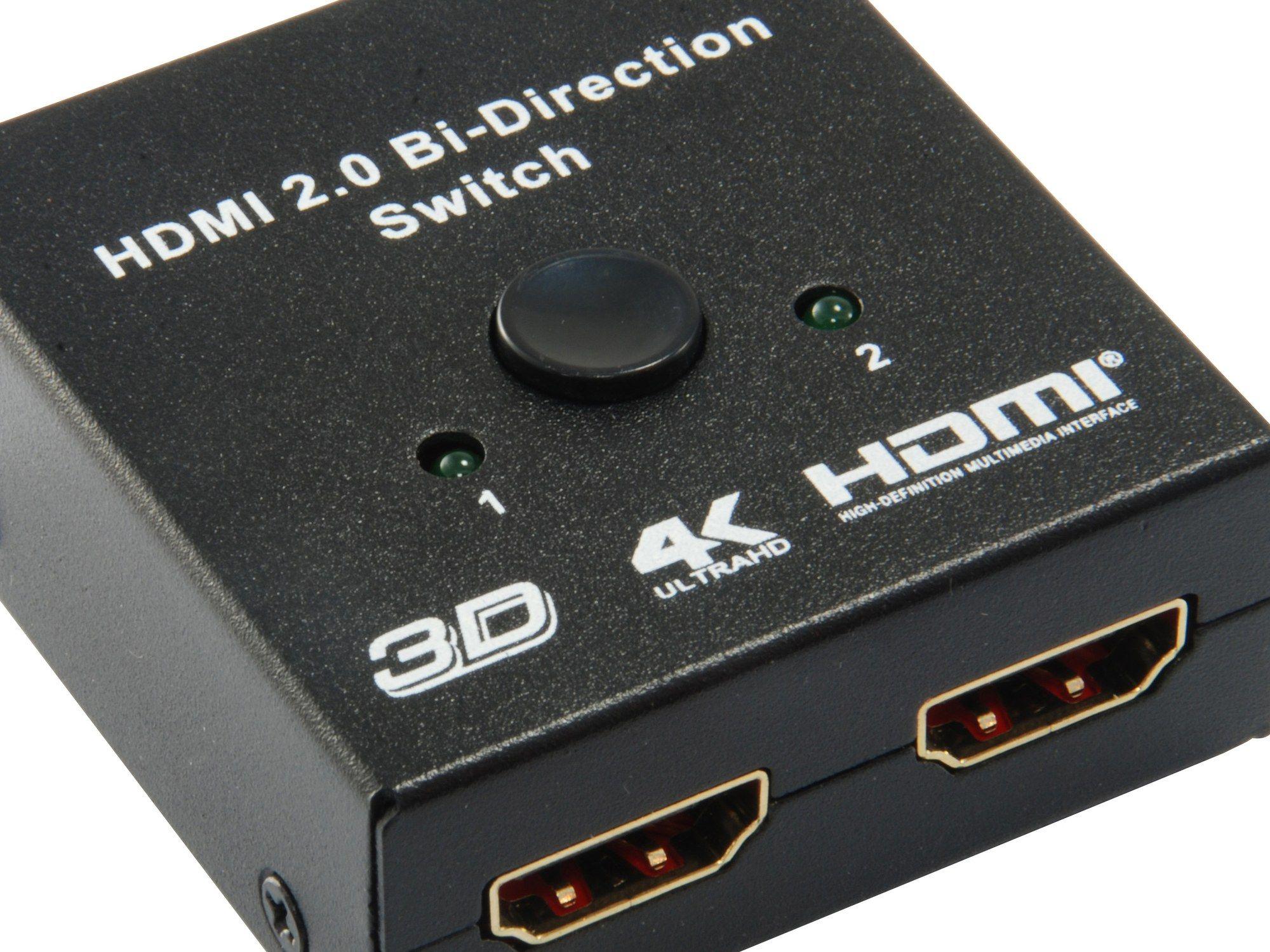Comutador HDMI EQUIP 332723 (1 unidade - Preto) — miniatura 2