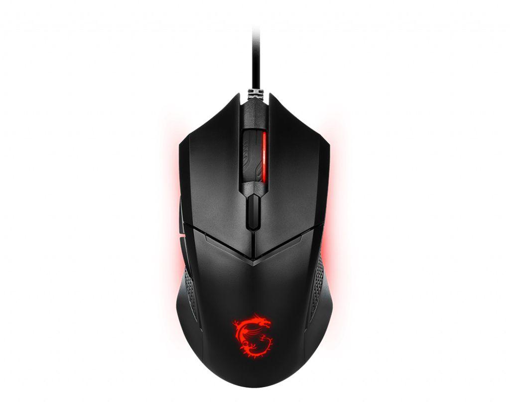 Rato MSI Clutch GM08 (Ambidestro - 4200 DPI - Ótico - Preto) — miniatura 2