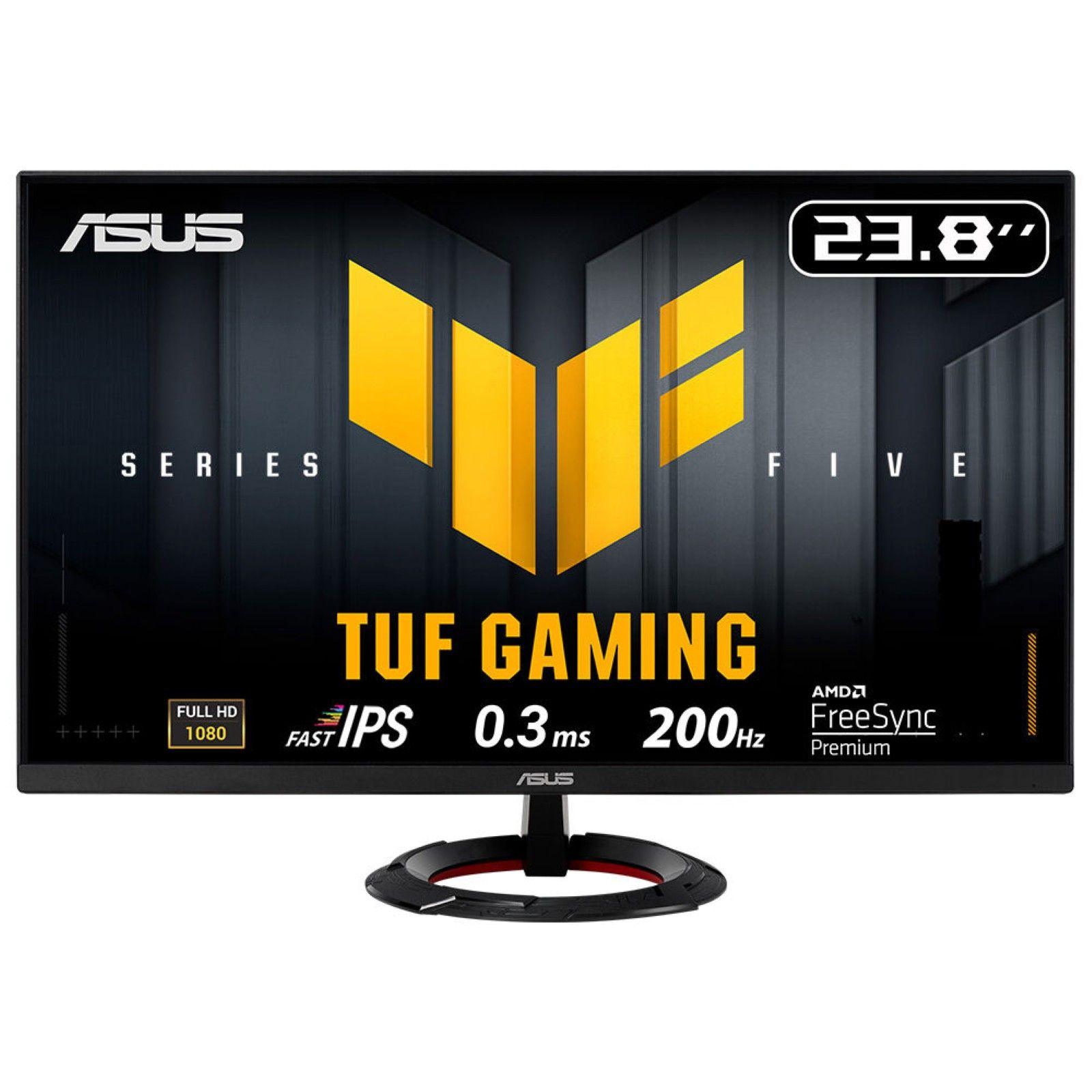 Monitor ASUS TUF VG249Q5R (23,8" - Fast IPS - 200 Hz - Preto)