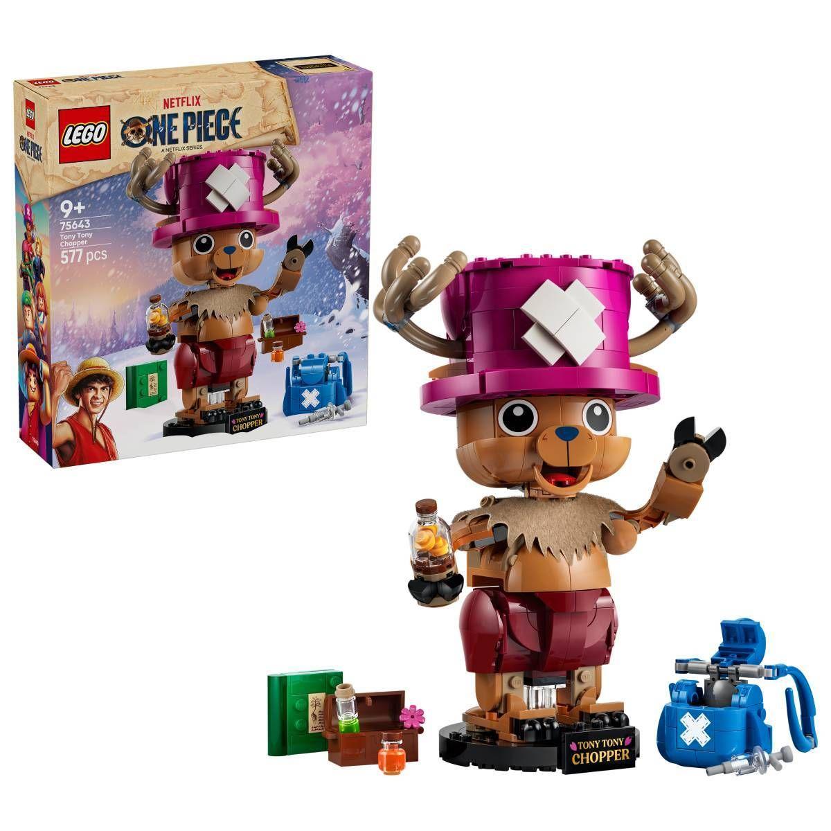 LEGO 75643 One Piece Tony Tony Chopper (9+ anos - 577 peças), miniatura 3