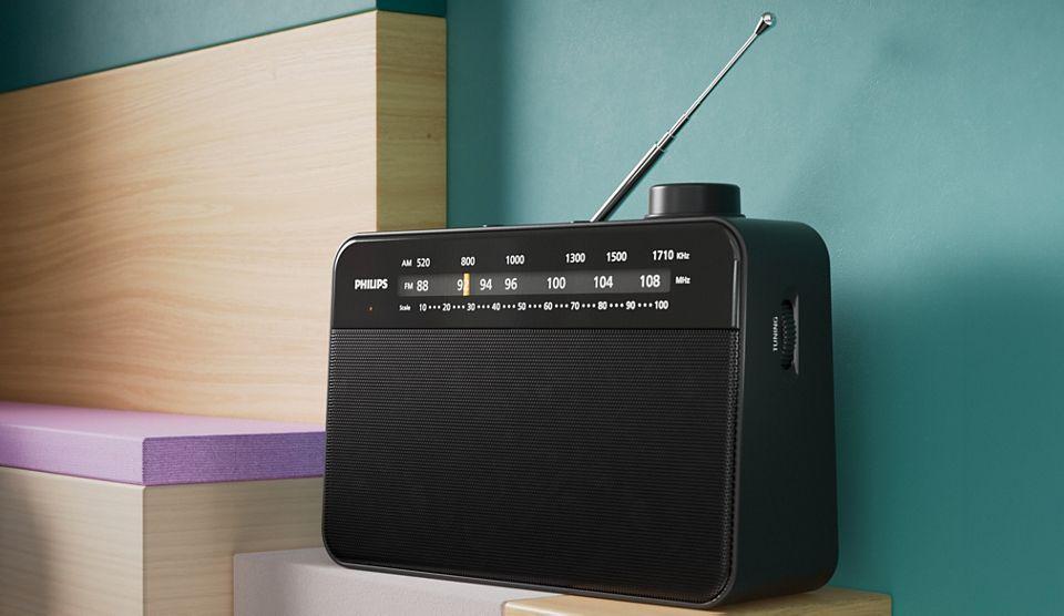 Rádio Portátil PHILIPS TAR2509/10 (40" - 0,3 W - AC - Preto) — miniatura 7