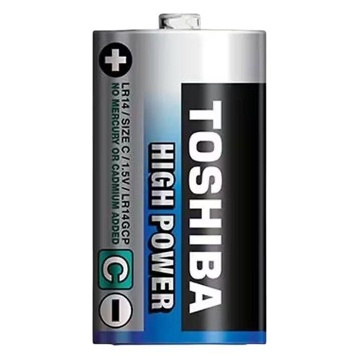 Pilhas Alcalinas TOSHIBA LR14GCP BP-2 (LR14/C - 1,5 V) — miniatura 2