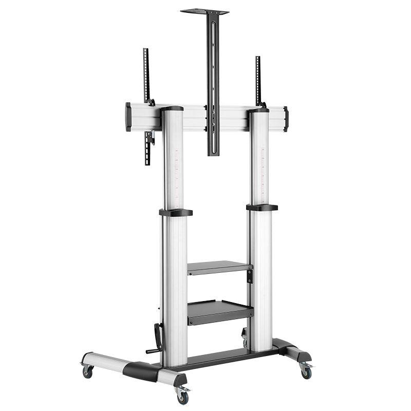 Suporte de Chão para Ecrã LOGILINK BP0084 (60-100" - VESA 1000x600 - Preto e Cinzento), miniatura 5