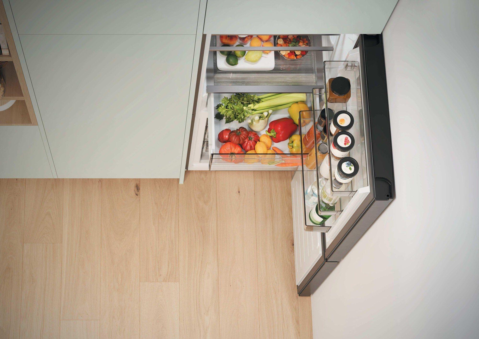 Frigorífico Combinado Independente CANDY CNCQ2T6S18DX (315 L - 185x59,5x59,9 cm - 185 cm - Inox), miniatura 15