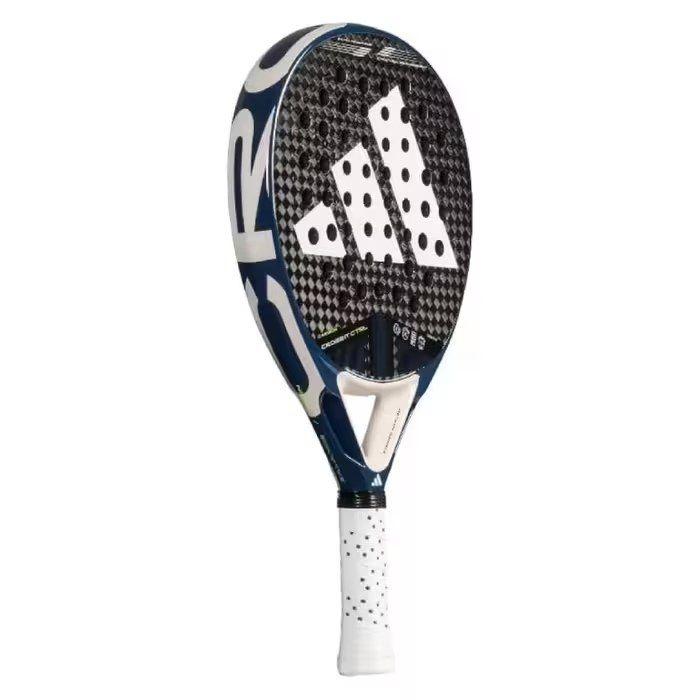 Pala de Padel ADIDAS Cross It Carbon Control 3.4 2025 (Carbono 6K - 38 mm - Branco e Azul) — miniatura 2