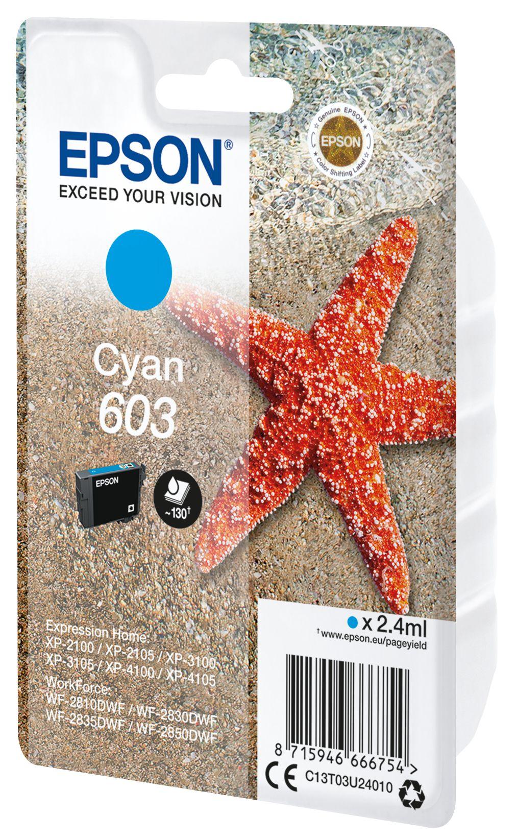 Tinteiro EPSON 603 (Ciano) — miniatura 7