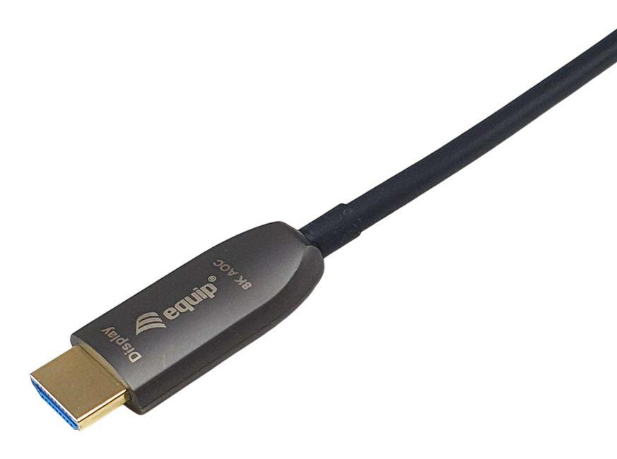 Cabo HDMI EQUIP 119424 (150 m - 240 Hz - HDMI Tipo A - Preto) — miniatura 4