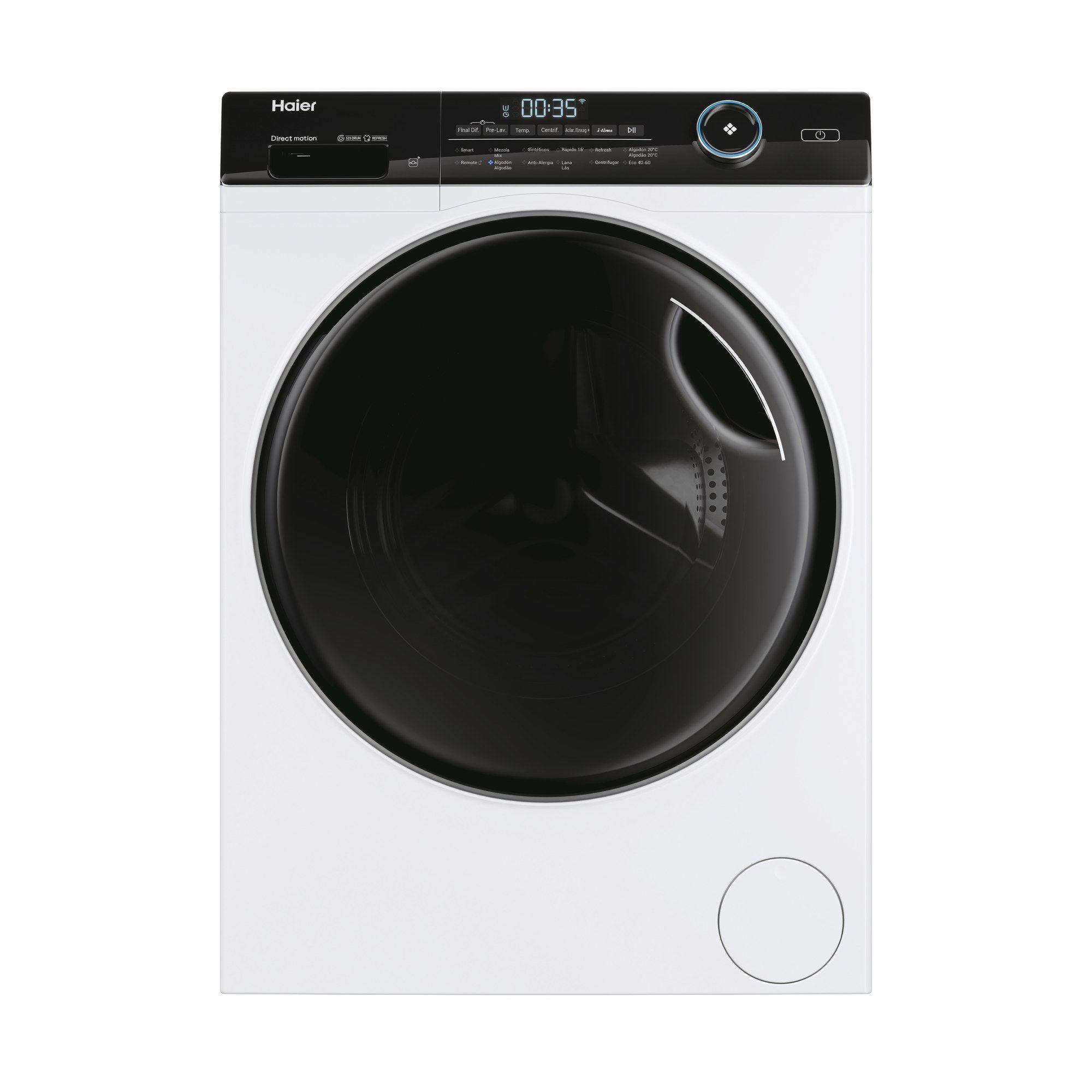 Máquina de Lavar Roupa Independente HAIER HW100B14959NEUIB (1400 RPM - B - A - Branco)