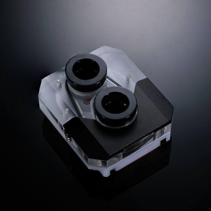 Bloco de Refrigeração Líquida para CPU PHANTEKS Glacier EZ-Fit 450 (Preto) — miniatura 2