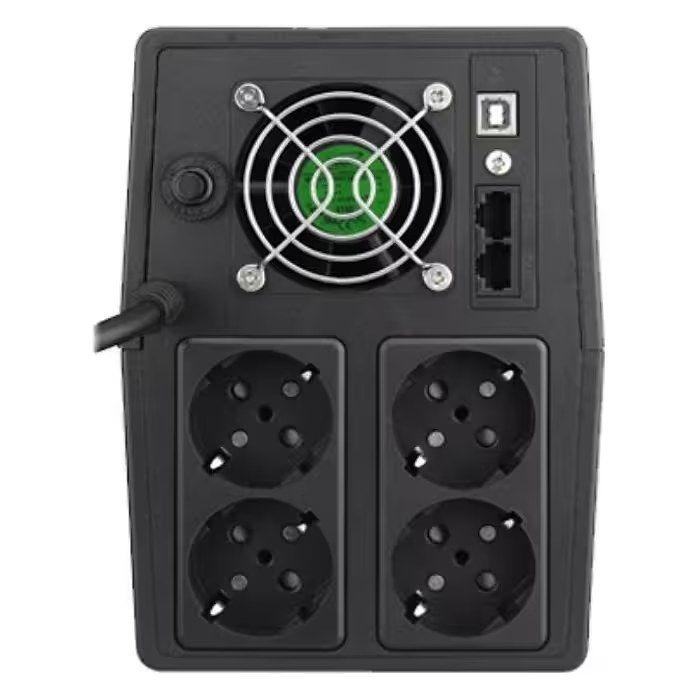 UPS Line-Interactive PHASAK PH 9420 (Cabo de alimentação de energia - Preto) — miniatura 2