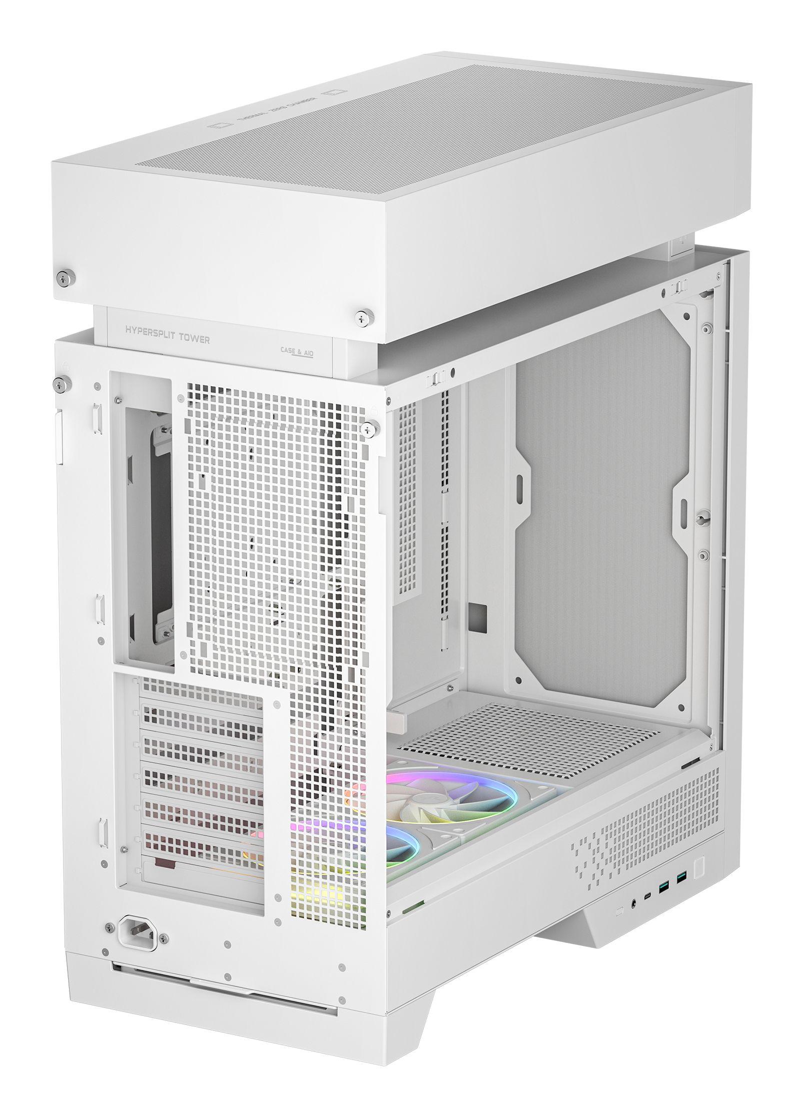 Caixa PC DEEPCOOL CL660 WH (Mini-ITX, micro ATX, ATX - ATX, PS2, SFX, SFX-L - 2.5" - Branco) — miniatura 6