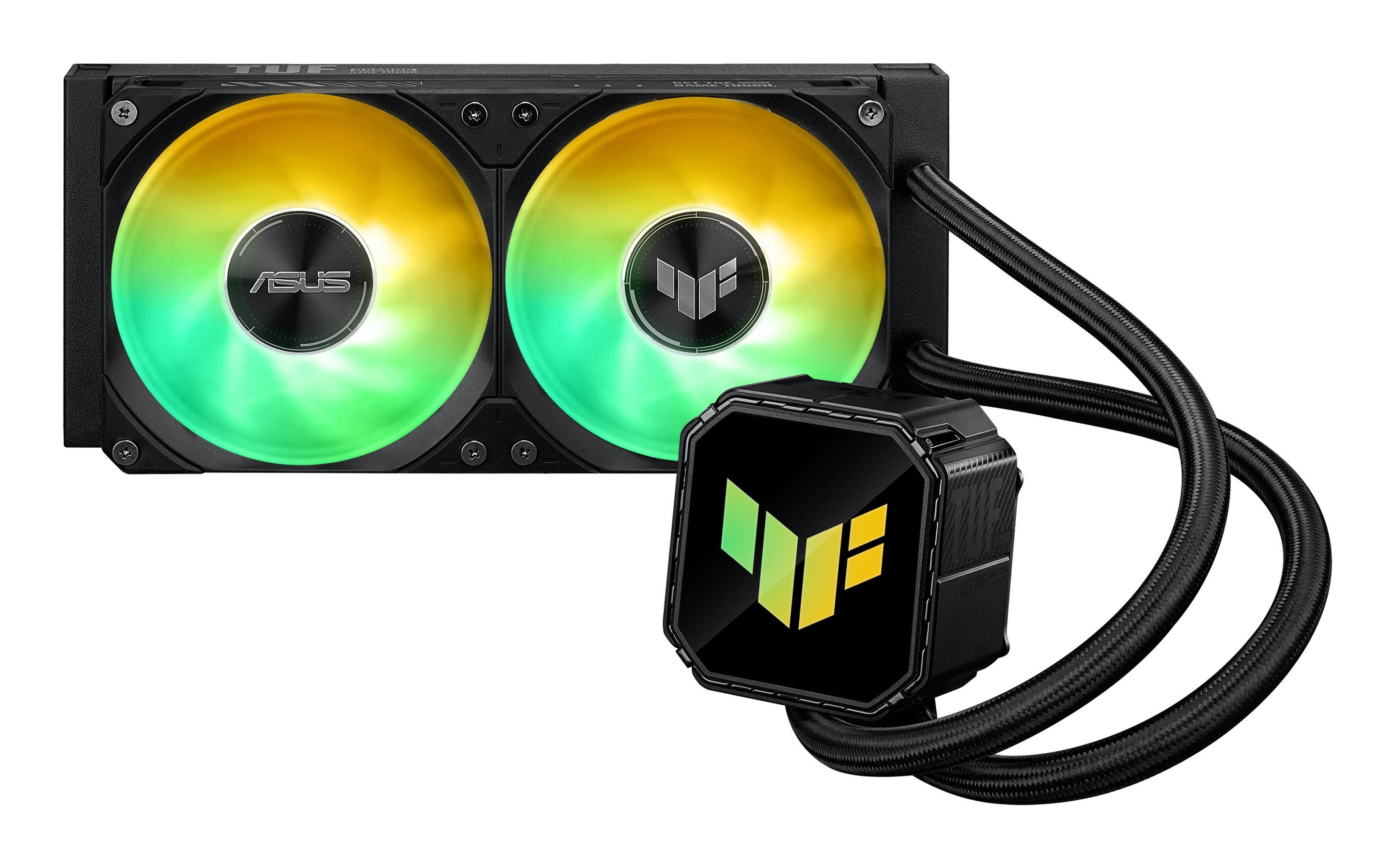 Sistema de Refrigeração Líquida ASUS TUF GAMING LC III 240 ARGB (120 mm - 2 ventoinhas - 2600 RPM - Preto), miniatura 2