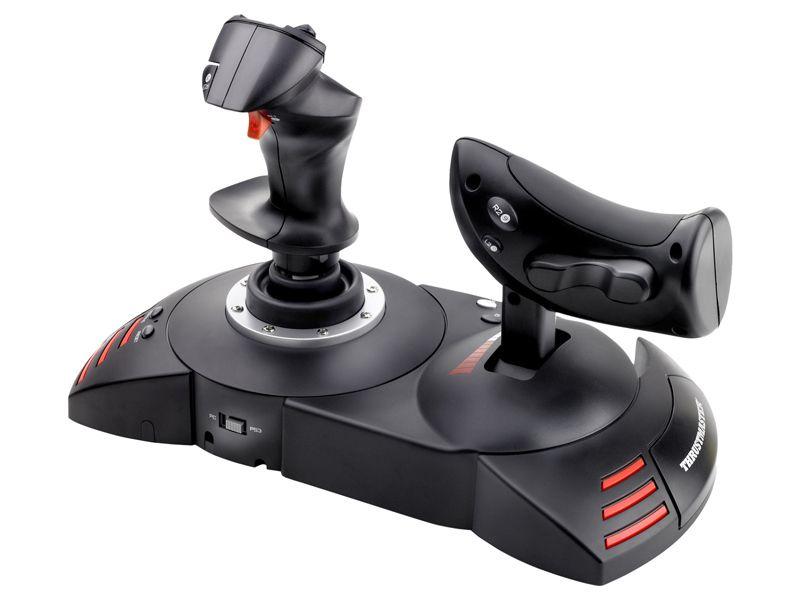 Simulador de Voo THRUSTMASTER T.Flight HOTAS X (PC - Com fios - Preto)