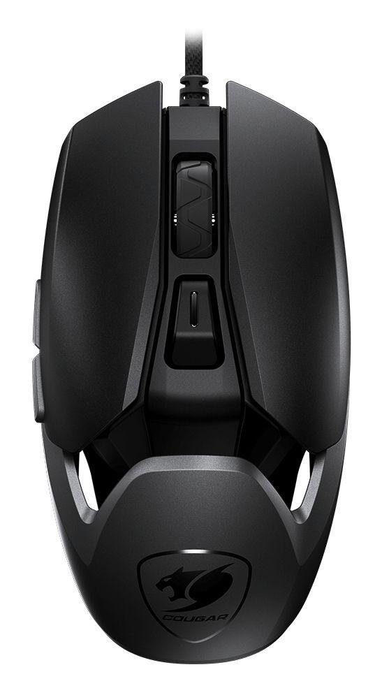 Rato COUGAR Airblader (16000 DPI - Ótico - 400 ips - Preto)