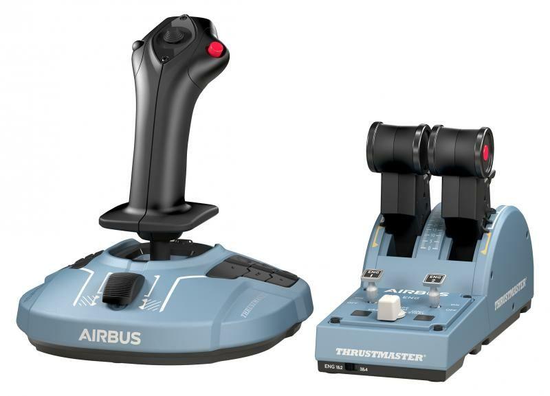 Simulador de Voo THRUSTMASTER TCA Officer Pack Airbus Edition (PC - Com fios - Preto e Azul) — miniatura 3