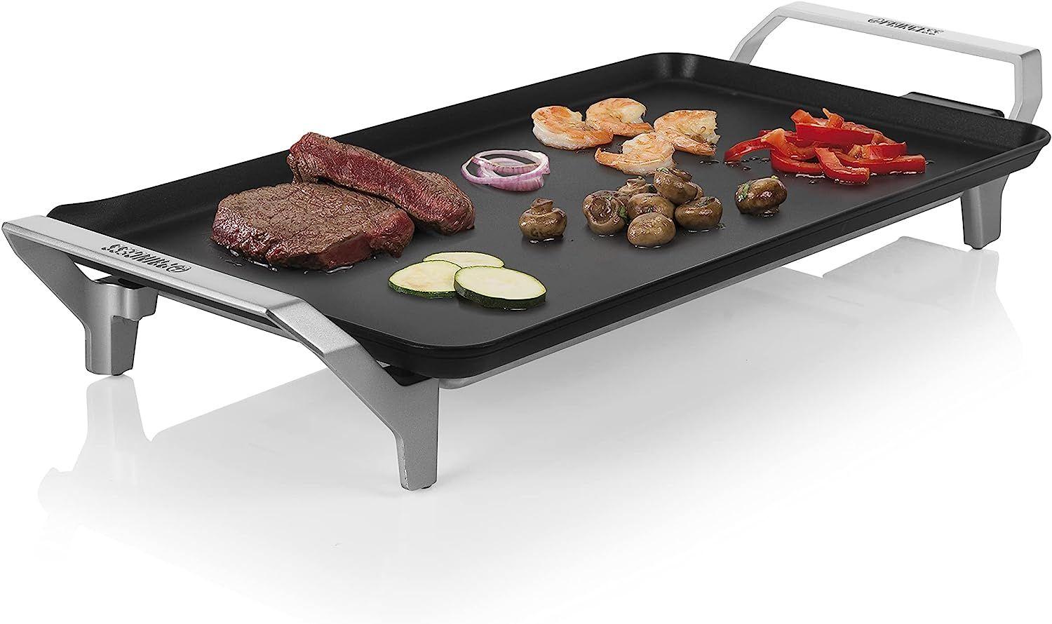 Grelhador Elétrico de Mesa PRINCESS Table Chef Premium XL 103110 (Altura 8,6 cm - Alumínio e Preto) — miniatura 2