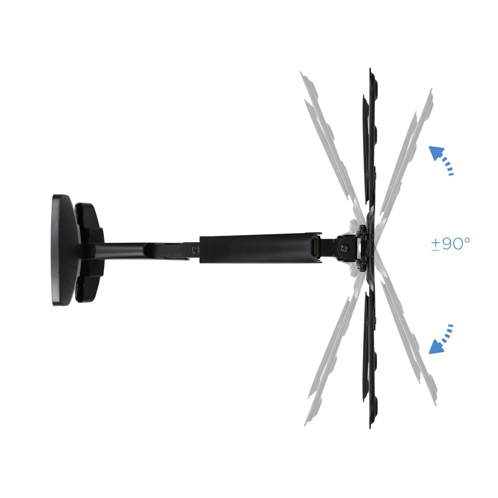 Suporte de Parede TV TOOQ LP2355TN-B (75 x 75 mm a 400 x 400 mm - 400 x 400 mm - 75 x 75 mm - Preto), miniatura 7