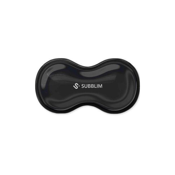 Apoio de Pulso para Rato SUBBLIM Ergo Crystal Flex (Poliuretano - Preto)
