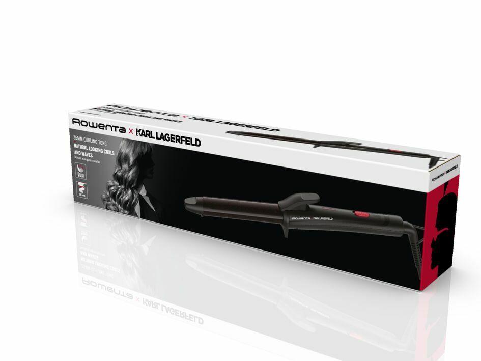 Modelador de Cabelo ROWENTA CF321L (Cerâmica e turmalina - Preto e Vermelho), miniatura 10