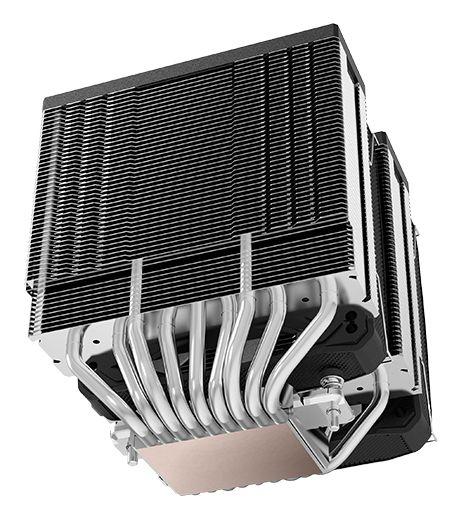 Dissipador a Ar para CPU MARS GAMING MCPU-XU9 (120 mm - 2 ventoinhas - 2000 RPM - Preto) — miniatura 4